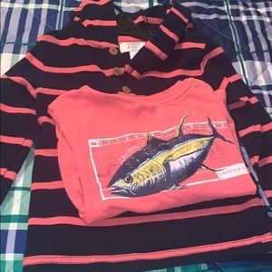 Crown & Ivy pull over and Long Sleeve shirt bundle